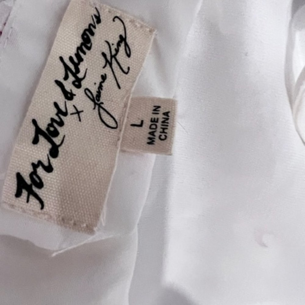 For Love & Lemons La Brooke Cocktail Dress- NEW size Large - Picture 2 of 8